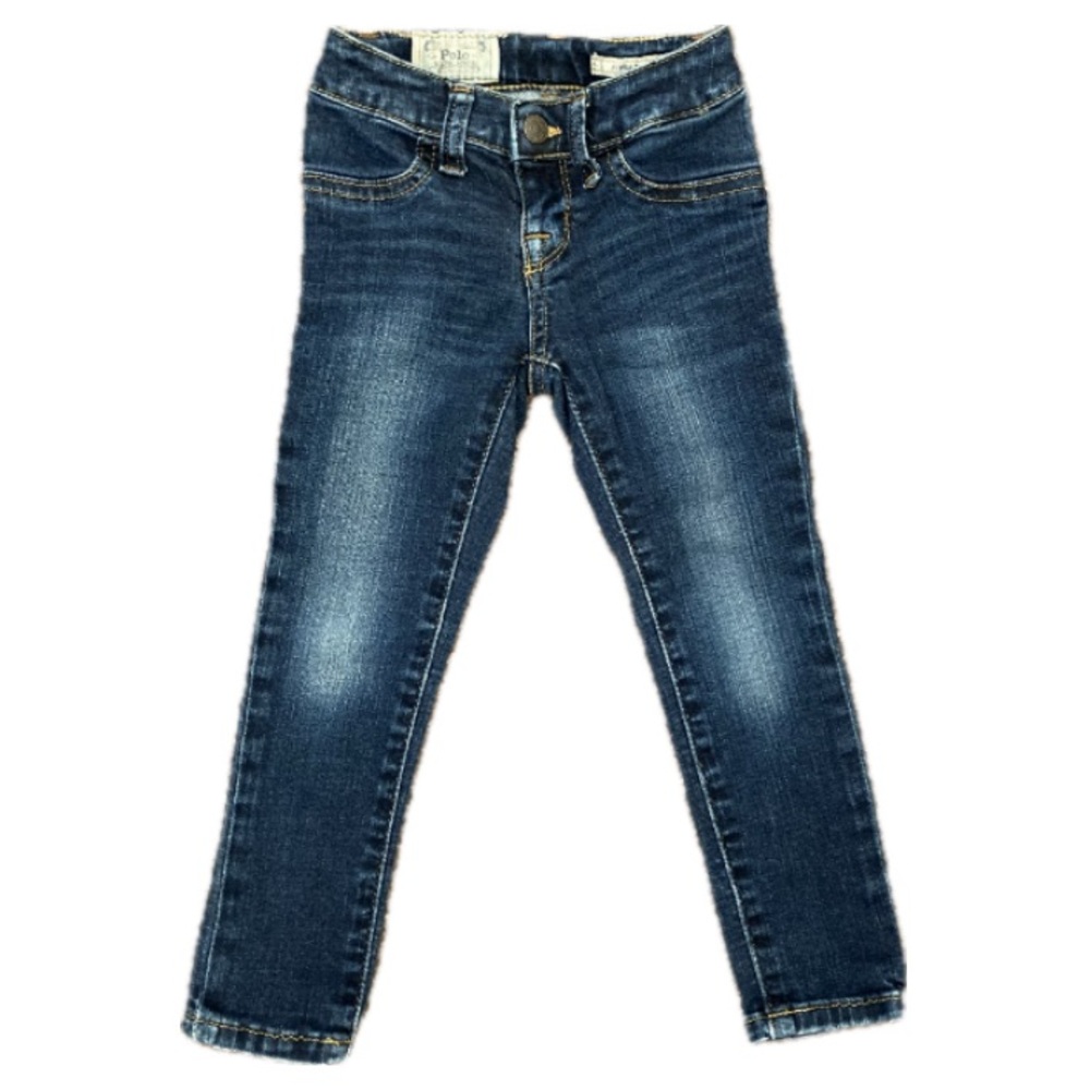 POLO RALPH LAUREN Authentic Dungarees Jeans Size 3T Skinny Denim